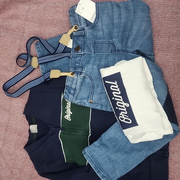 H&M 3 Piece Set - Size 2-3y Sweatershirt Jeans Long Sleeve Lot - Picture 1 of 16